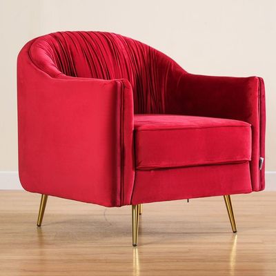 Sebastian 1-Seater Fabric Sofa