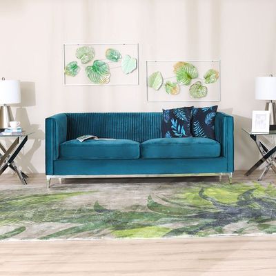 Belva 3-Seater Fabric Sofa