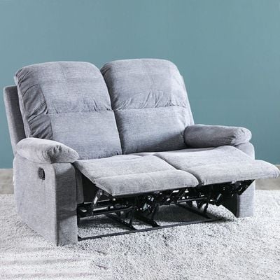 Salvoy 2-Seater Fabric Recliner