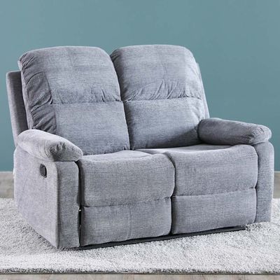 Salvoy 2-Seater Fabric Recliner