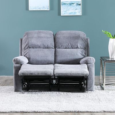 Salvoy 2-Seater Fabric Recliner