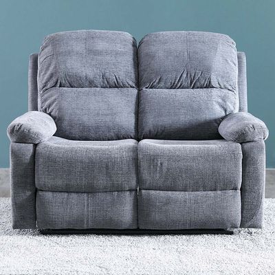 Salvoy 2-Seater Fabric Recliner