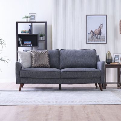 Hunter 3-Seater Fabric Sofa