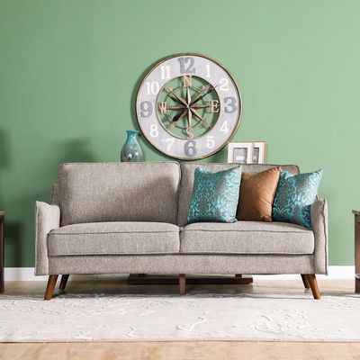 Hunter 3-Seater Fabric Sofa