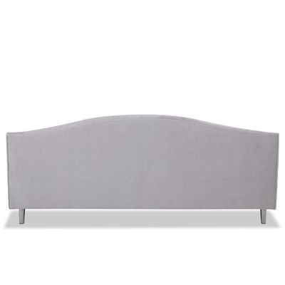 Harold Three Seater Fabric Sofa - Light Grey