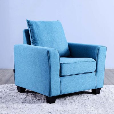 Alessandra 1-Seater Fabric Sofa