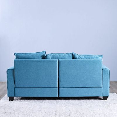 Alessandra 3-Seater Fabric Sofa