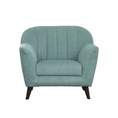 Antalya Single Seater Fabric Sofa - Teal