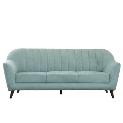 Antalya 3 Seater Fabric Sofa - Teal Green