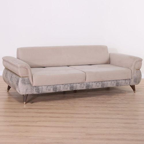 Carmen 3-Seater Fabric Sofa