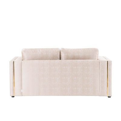 Gurna 2 Seater Fabric Sofa - Taupe