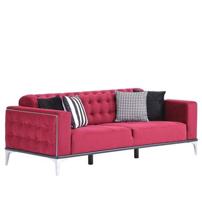 Alyanna 3-Seater Fabric Sofa