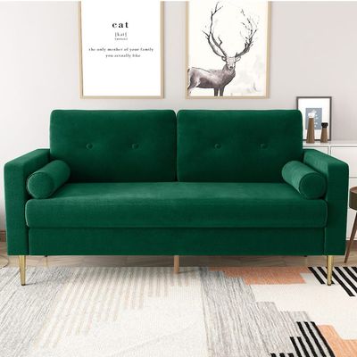 Barkus 3-Seater Fabric Sofa