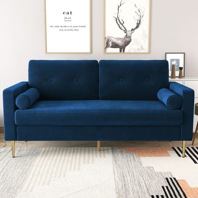 Barkus 3-Seater Fabric Sofa