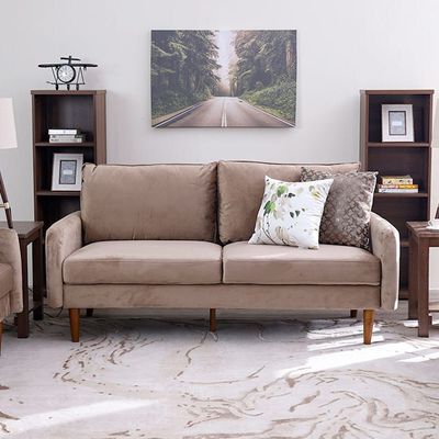 Arman 3-Seater Fabric Sofa