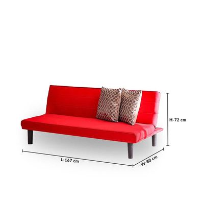 Penny 3-Seater Fabric Sofa Bed