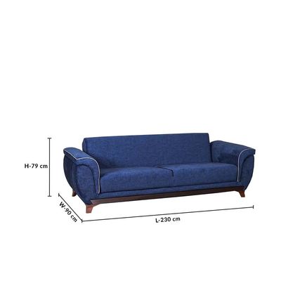 Ada 3+1+1 Fabric Sofa Set