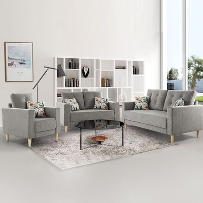 Nathalie 2-Seater Fabric Sofa