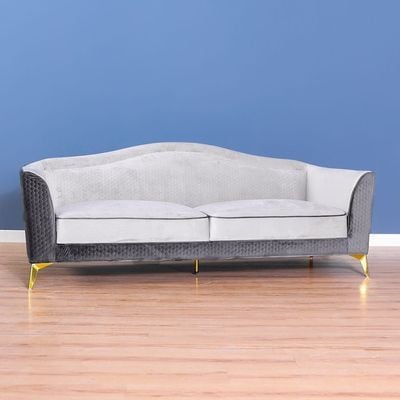 Loretta 3-Seater Fabric Sofa