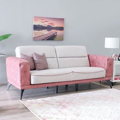 Mistral 3-Seater Fabric Sofa