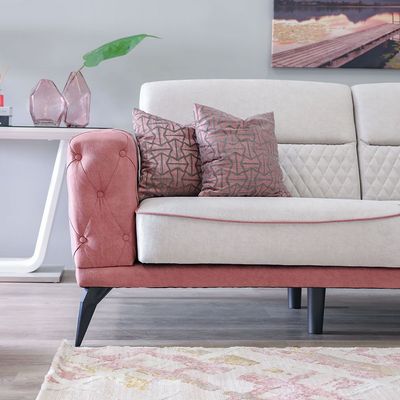 Mistral 3-Seater Fabric Sofa