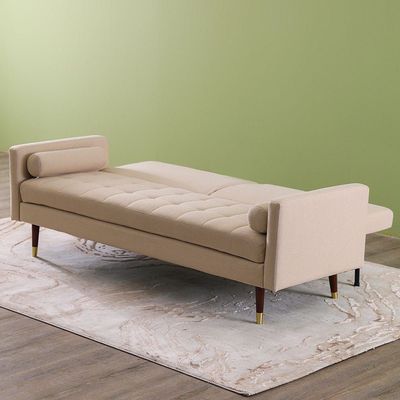 Jolene Fabric Sofabed - Cream