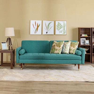 Jolene 3-Seater Fabric Sofa Bed