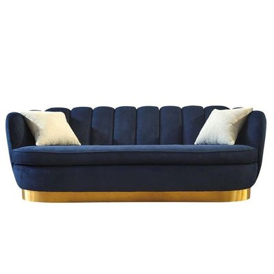 Pearl 3-Seater Fabric Sofa