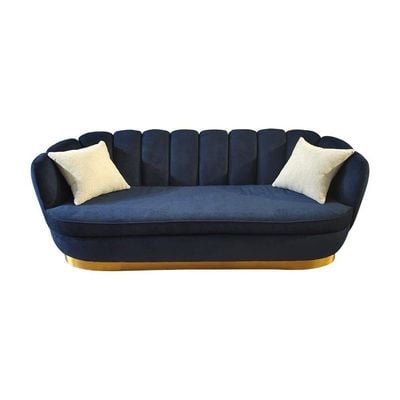 Pearl 3-Seater Fabric Sofa