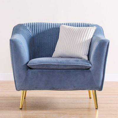 Agnes 1-Seater Fabric Sofa