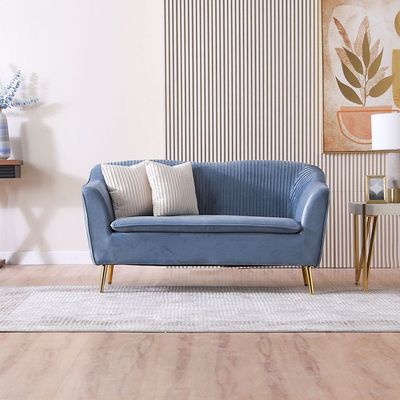 Agnes 2-Seater Fabric Sofa