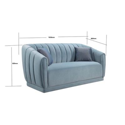 Clarito 2-Seater Fabric Sofa