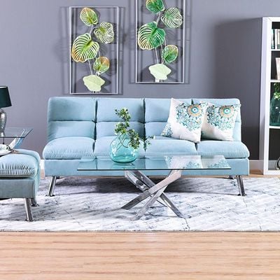 Carissa 3-Seater Fabric Sofa Bed