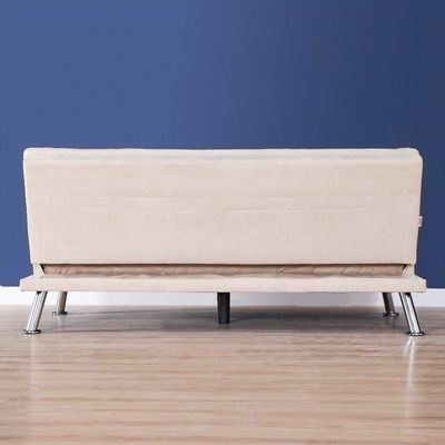 Carissa 3-Seater Fabric Sofa Bed