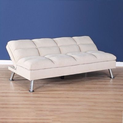 Carissa 3-Seater Fabric Sofa Bed