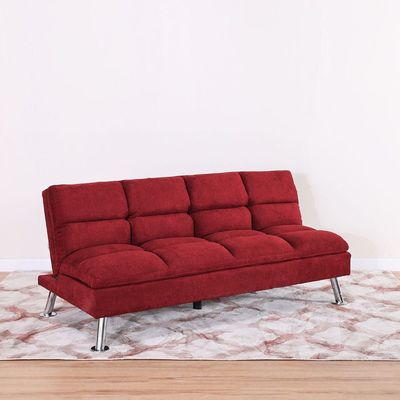 Carissa 3-Seater Fabric Sofa Bed