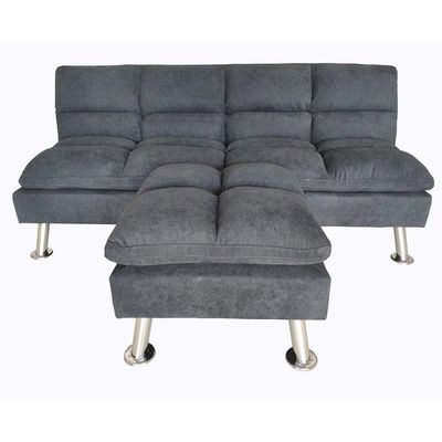 Carissa 3-Seater Fabric Sofa Bed