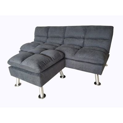 Carissa 3-Seater Fabric Sofa Bed