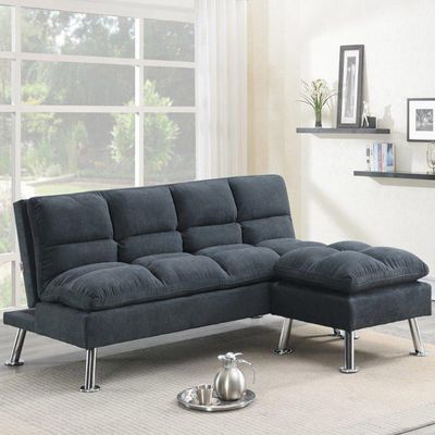 Carissa 3-Seater Fabric Sofa Bed