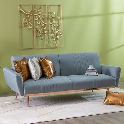 Guiller Fabric Sofabed - Jade Grey