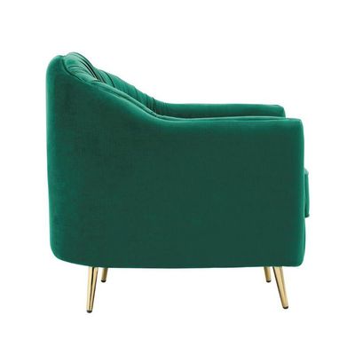 Sebastian 1 Seater Fabric Sofa - Emerald