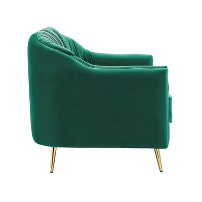 Sebastian 2 Seater Fabric Sofa - Emerald