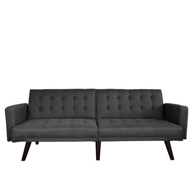 Hailey Fabric Sofa Bed - Dark Grey