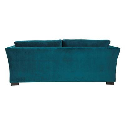 تكساس ريجال - طقم أريكة قماش مقاعد 3 + 2 + 1- أزرق مخضر غامق