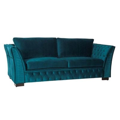 Texas Regal 3+2+1 Seater Fabric Sofa Set-Deep Teal