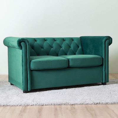 Chester 3 + 2 Fabric Sofa Set - Green