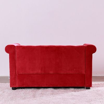 Chester 3 + 2 Fabric Sofa Set - Red