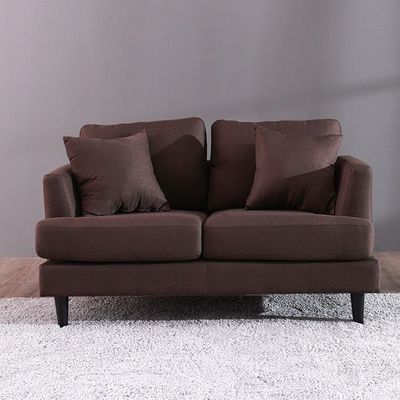 Renz 3+2 Fabric Sofa Set - Brown