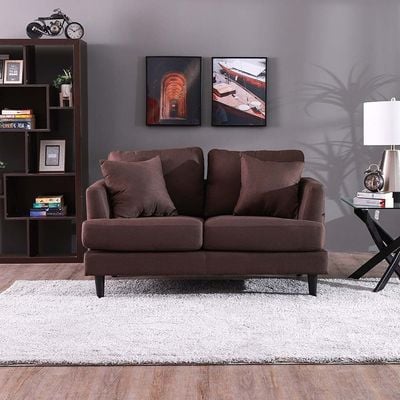 Renz 3+2 Fabric Sofa Set - Brown