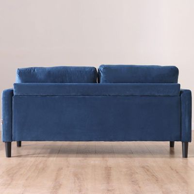 Mugen L 176 x W 78 x H 85 cm 3-Seater Fabric Sofa